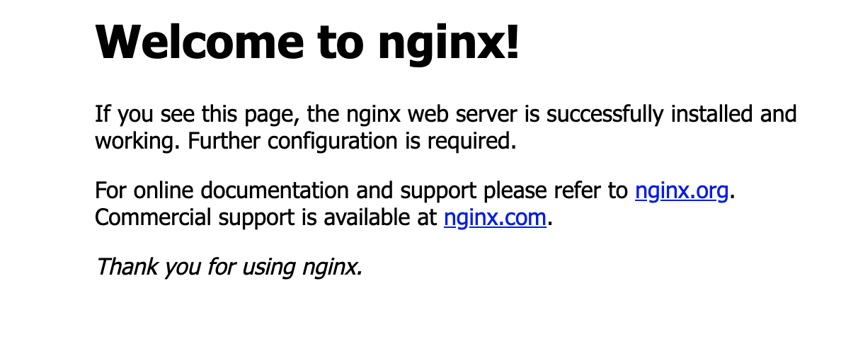 nginx-welcome